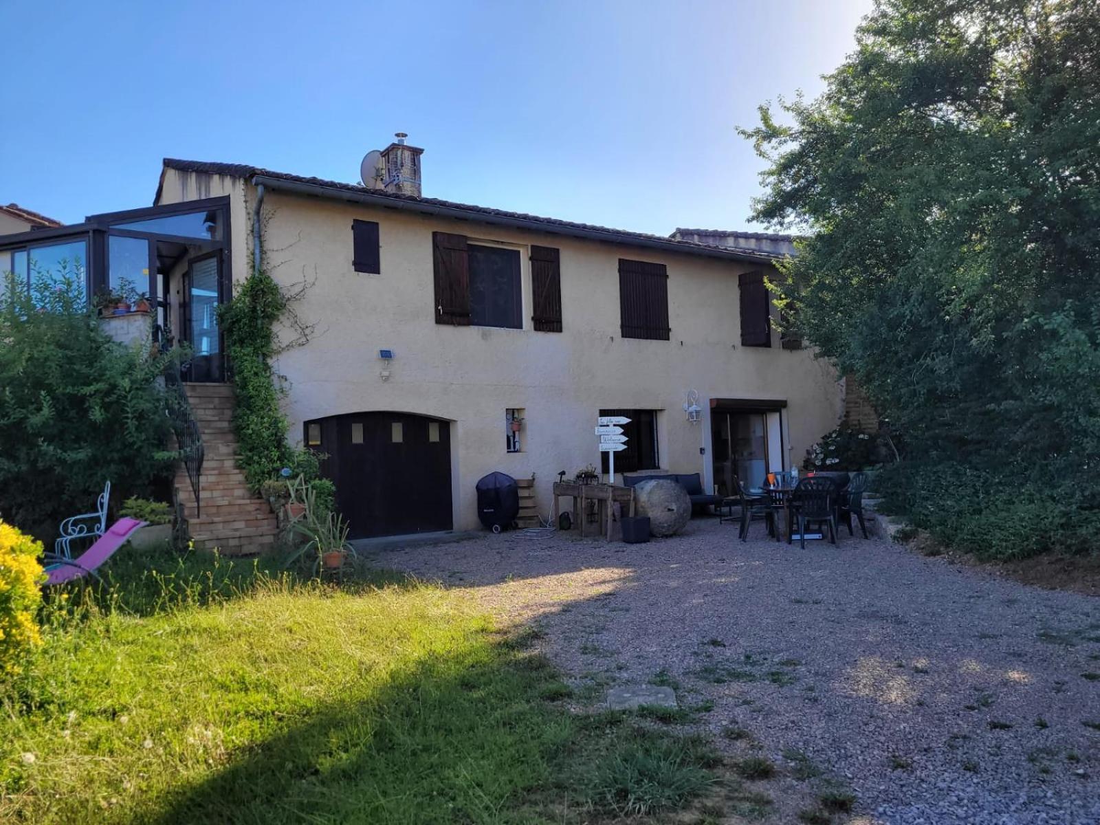 La Jolie Vue Et La Maison De La Tour- Cordes-Sur-Ciel Les Cabannes  外观 照片