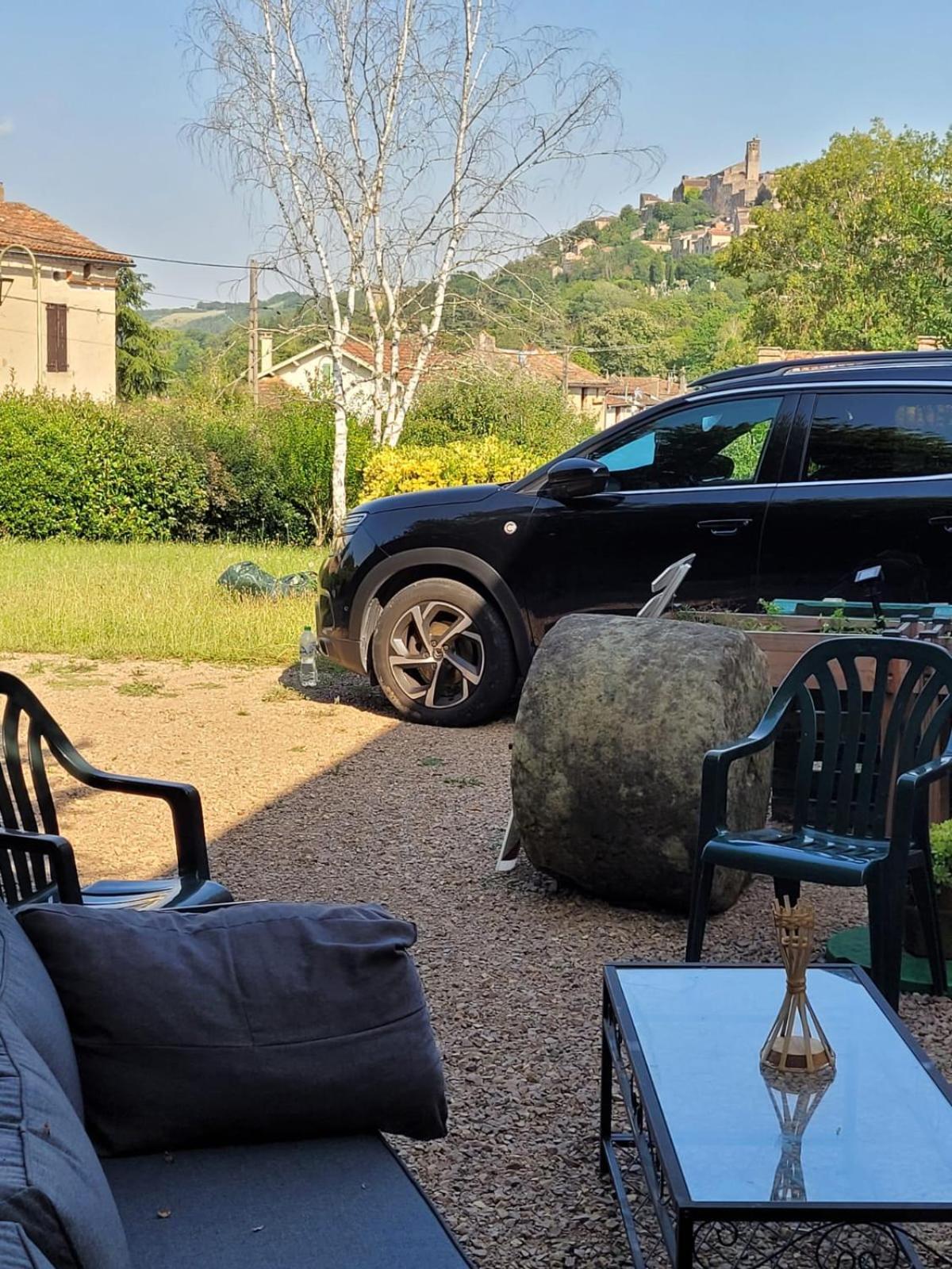 La Jolie Vue Et La Maison De La Tour- Cordes-Sur-Ciel Les Cabannes  外观 照片